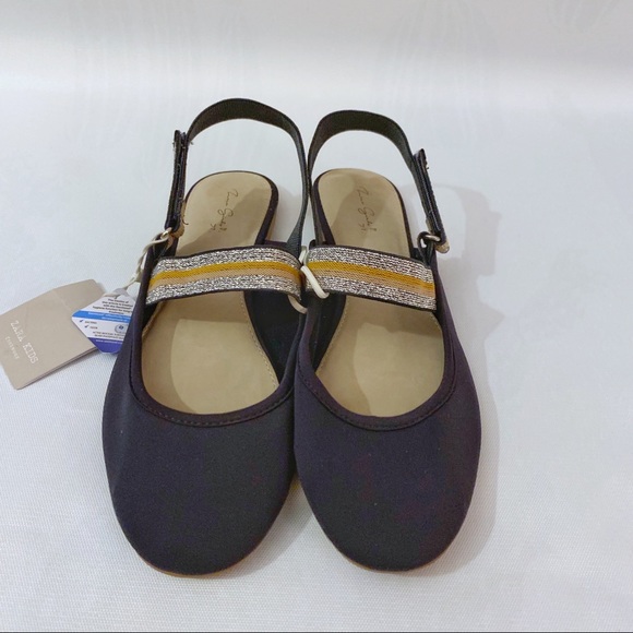 Zara Girl Shoes Zara Girl Navy Blue Adjustable Slingbacks Bnwt